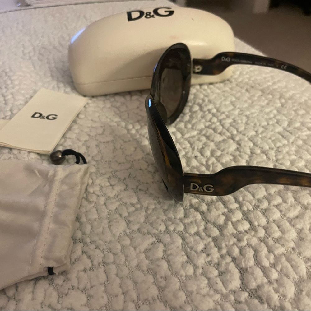 D&G Black and Brown Sunglasses